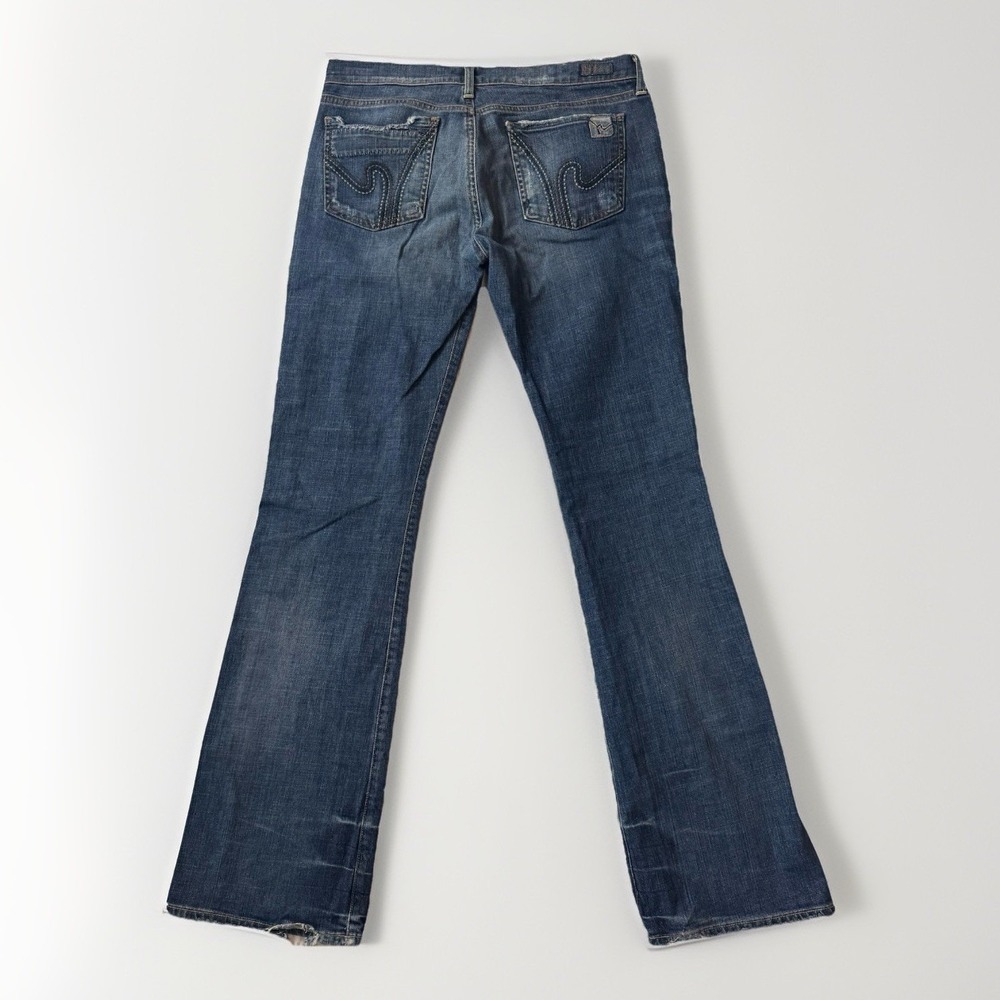 Citizens of Humanity Boho #111 Women's Sz 31 Low Rise Bootcut Med Wash Jeans USA - Picture 9 of 16